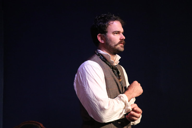 Brian Henderson in Uncle Vanya by Anton Chekhov, directed by Jack Stehlin at The New American Theatre. Photo: Jeannine Wisnosky Stehlin