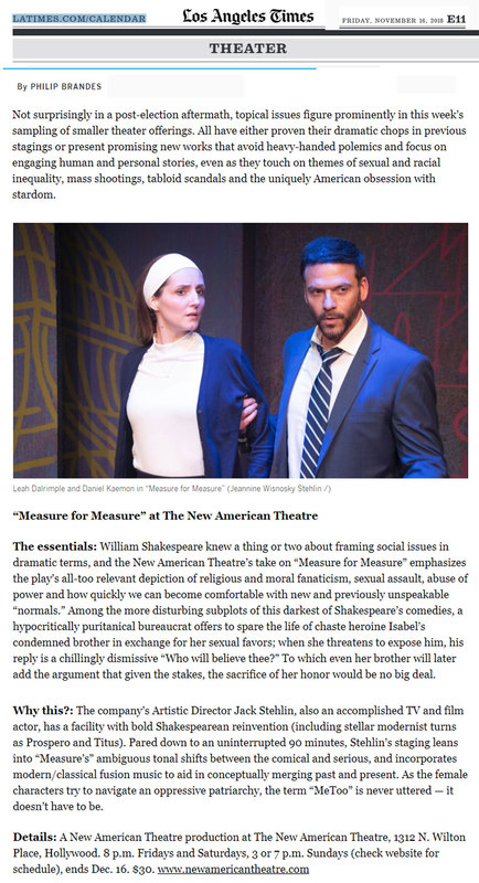 Los Angeles Times - Measure for Measure