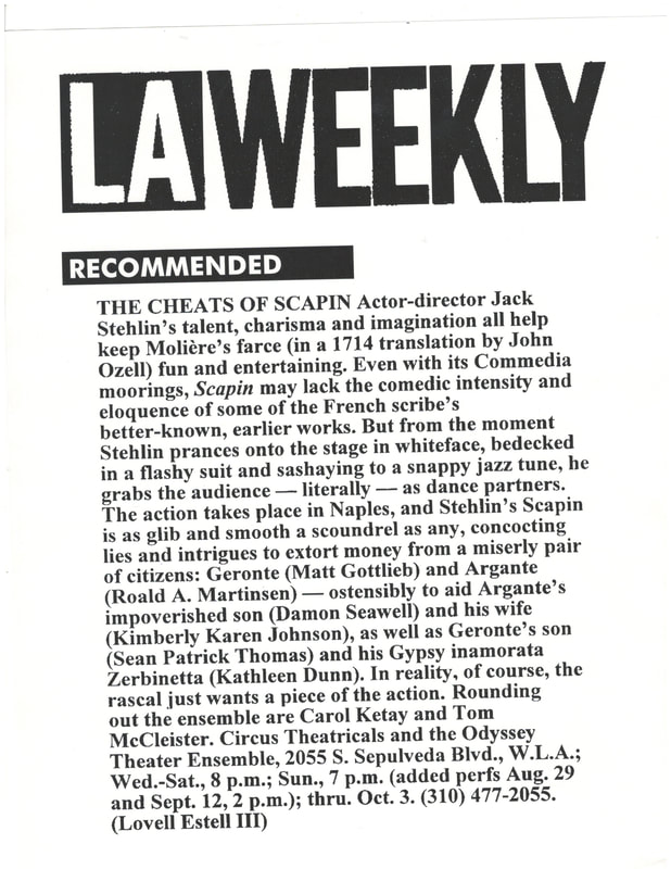 Scapin review LA Weekly