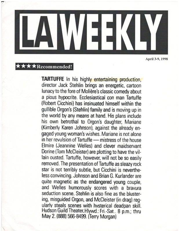 Tartuffe Review LA Weekly